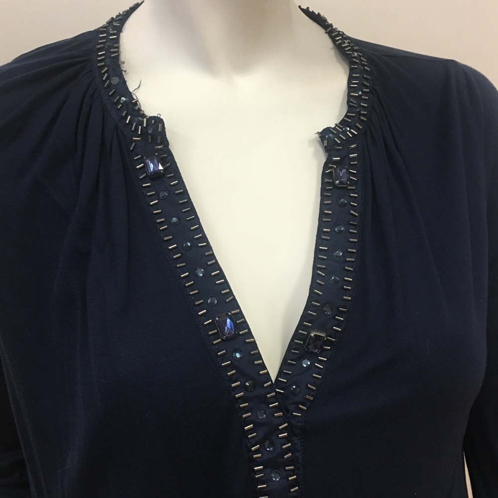 MAGASCHONI DRESS WITH BEAD SIZE SMALL $320 - Picture 2 of 4